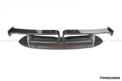 Alerón de maletero estilo TA para Porsche 911 992 Targa Cabriolet Carbonado 2019-2023
