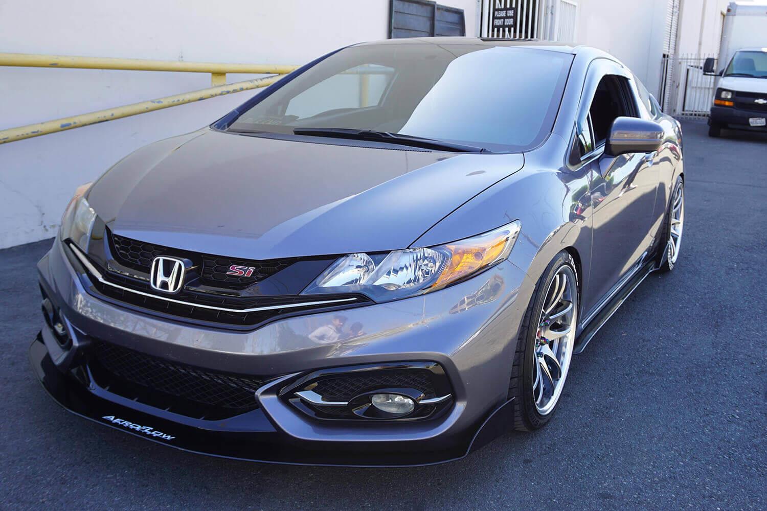 Aeroflow Dynamics Splitter V2 (2014-2015 Honda Civic Si Coupe)