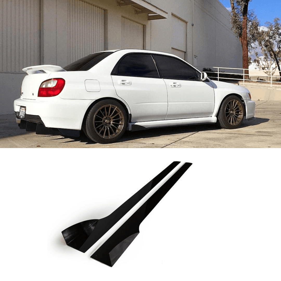 Aeroflow Dynamics Side Skirt Extension V2 (2002-2007 Subaru WRX/STI)