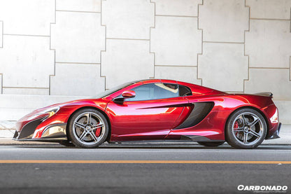 Carbonado 2011-2014 McLaren MP4 12C 675LT Style Part Carbon Fiber Front Bumper And Fender