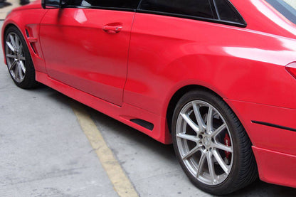 Carbonado 2010-2013 Mercedes Benz E Class W207 Coupe LRS Style Side Skirts
