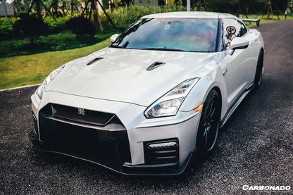 Carbonado 2017-2023 Nissan GTR R35 EBA NISMO Style Front Bumper
