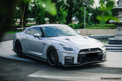 Carbonado 2017-2023 Nissan GTR R35 EBA NISMO Style Front Bumper