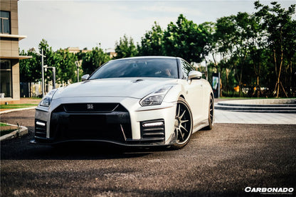Carbonado 2017-2023 Nissan GTR R35 EBA NISMO Style Front Bumper