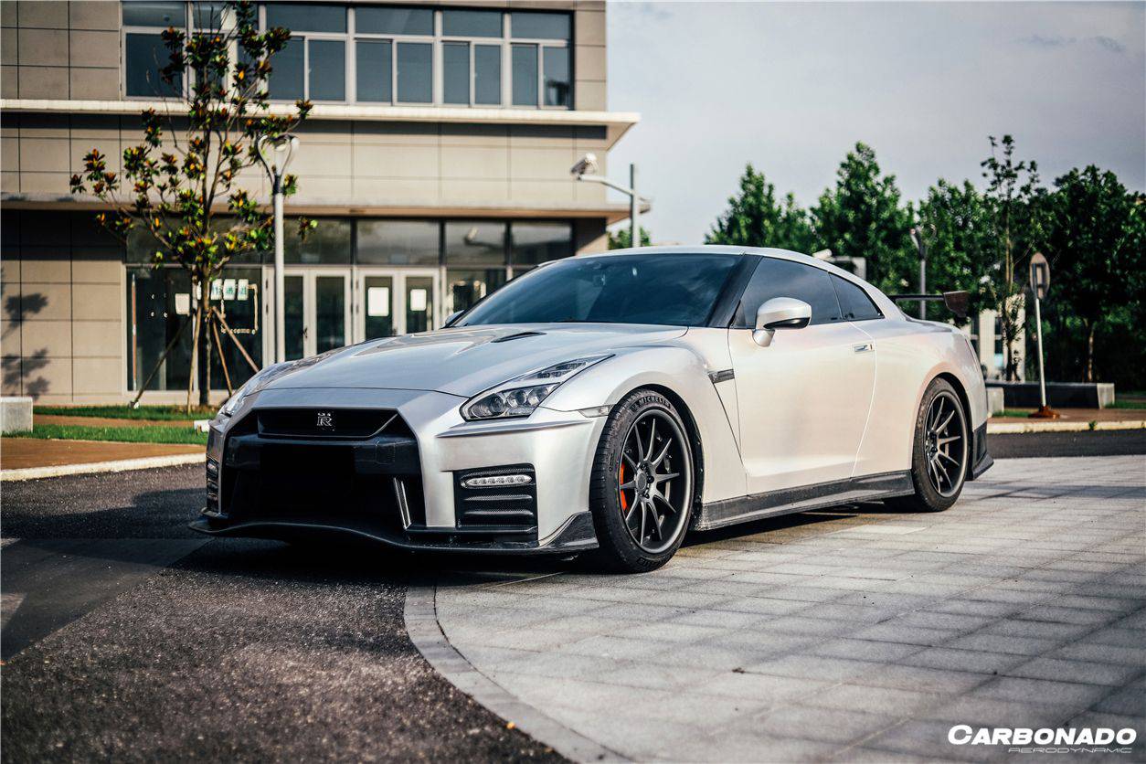 Carbonado 2017-2023 Nissan GTR R35 EBA NISMO Style Front Bumper