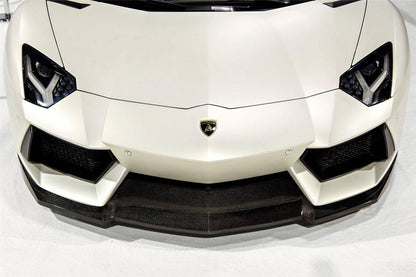 Carbonado 2011-2016 Lamborghini Aventador LP700 Coupe  Roadster DM Style Carbon Fiber Front Lip