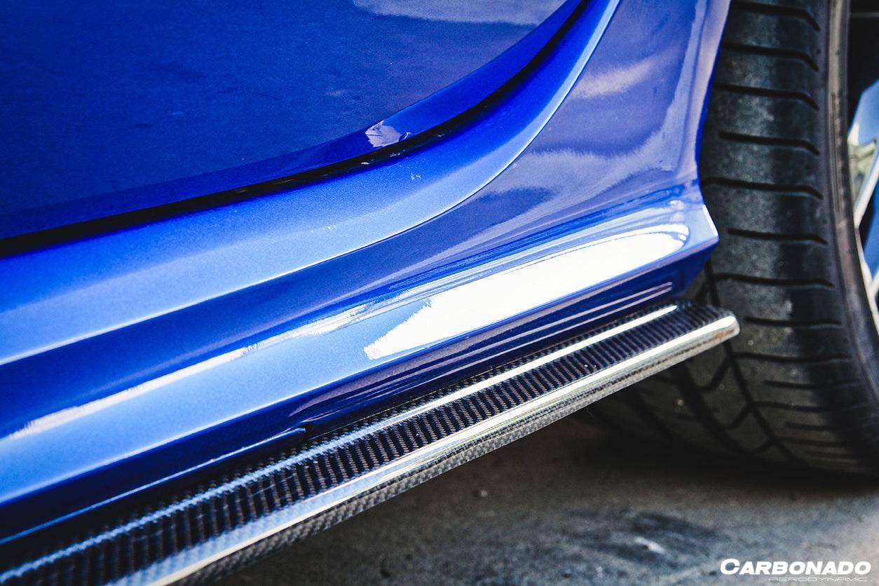 Carbonado 2013-2018 Audi RS6 Avant MN Style Carbon Fiber Side Skirts