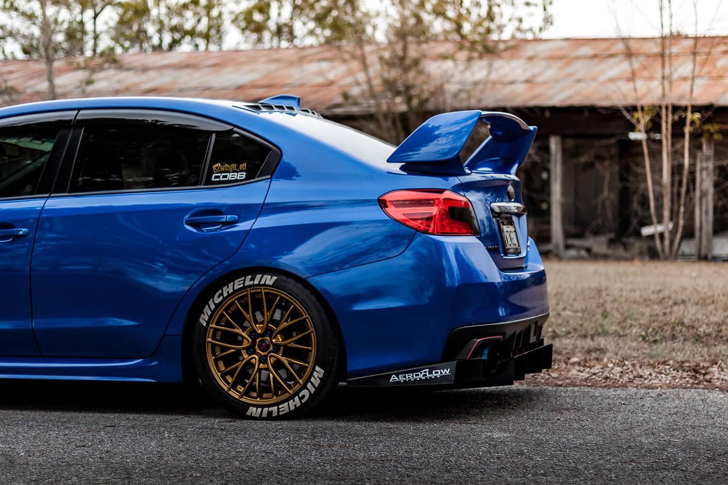 Aeroflow Dynamics Rear Diffuser V2 (2015-2021 Subaru WRX/STI) - 6