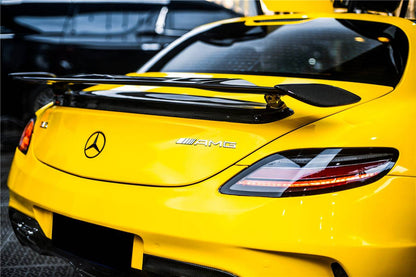 Carbonado 2010-2015 Mercedes Benz W197 SLS AMG BKSS Style Carbon Fiber Trunk Spoiler