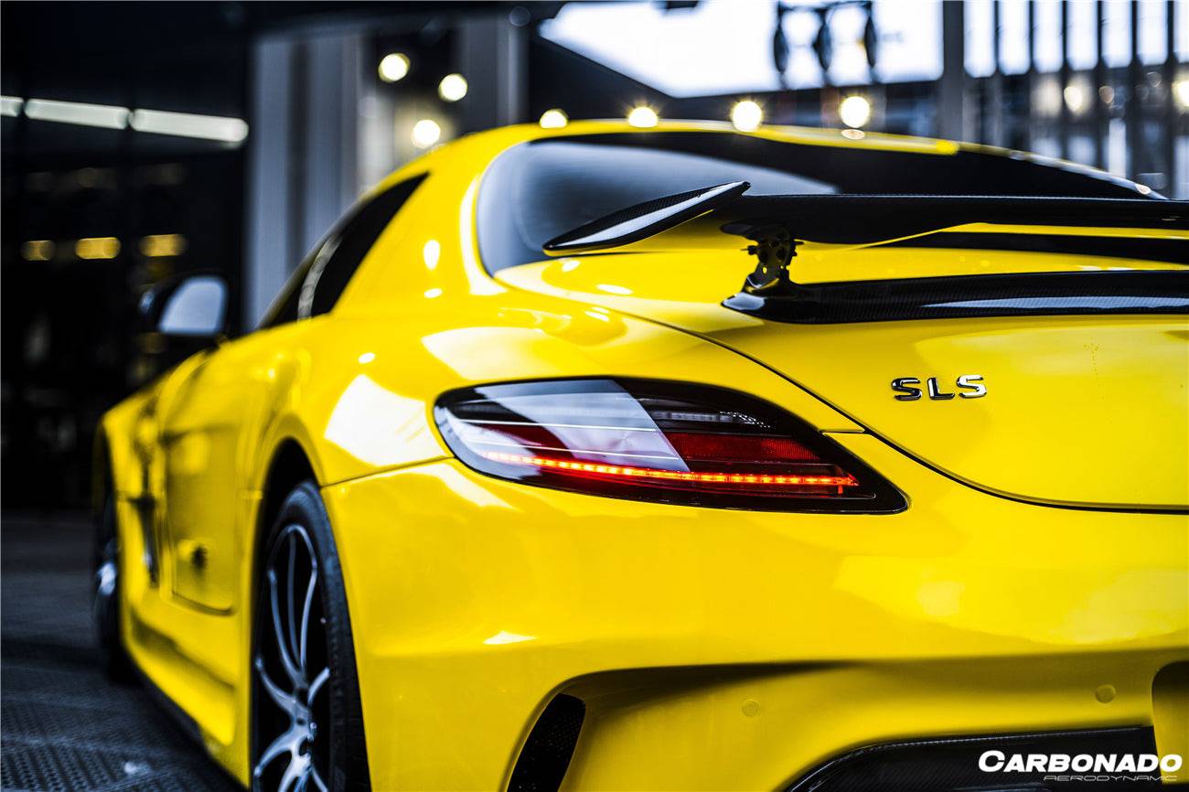 Carbonado 2010-2015 Mercedes Benz W197 SLS AMG BKSS Style Carbon Fiber Trunk Spoiler