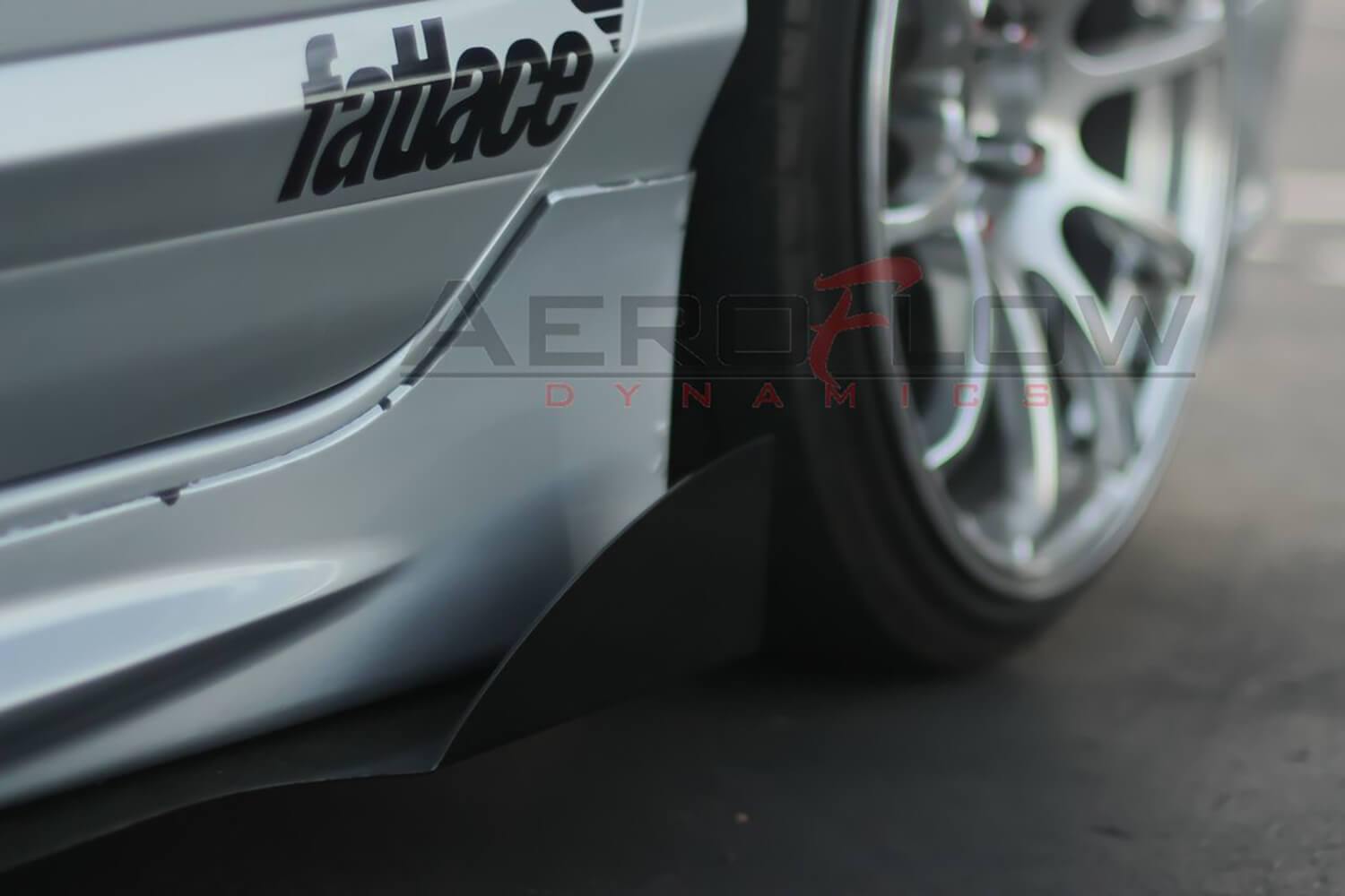 Aeroflow Dynamics Side Skirt Extension V2 (2006-2011 Honda Civic Sedan)