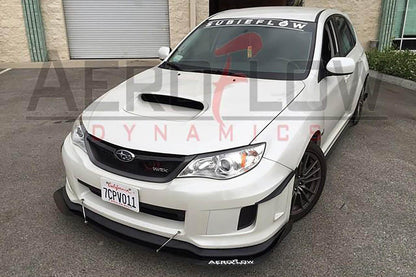 Aeroflow Dynamics 2008-2014 Subaru Wrx/Sti  Front Splitter V2