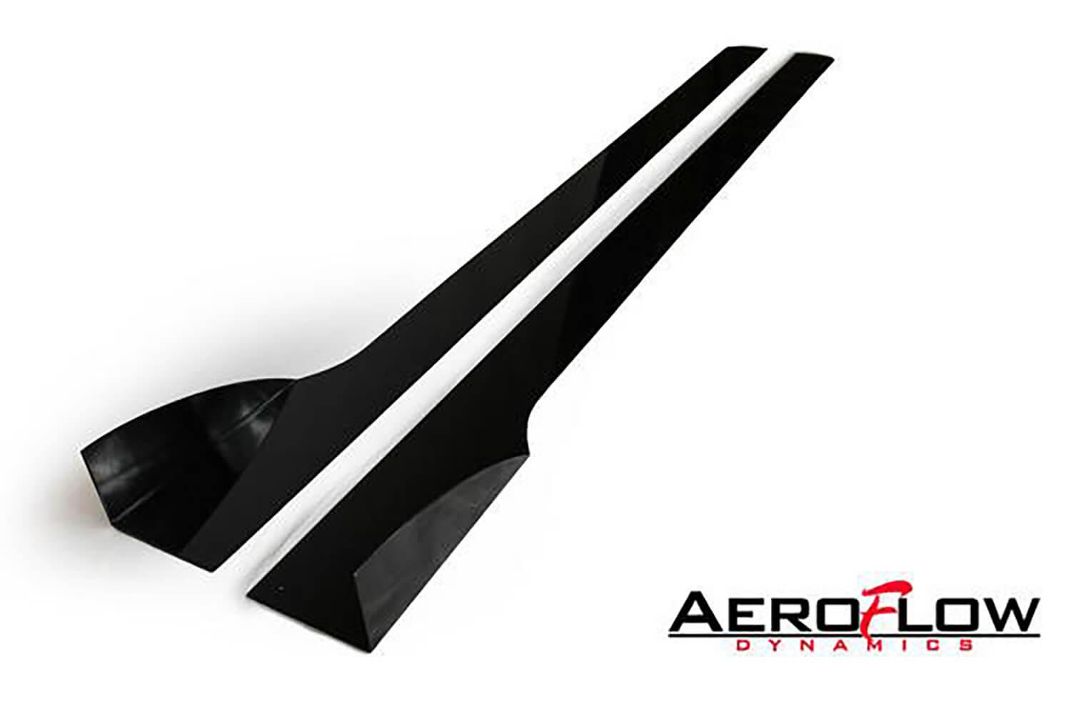 Aeroflow Dynamics 2013-2017 Honda Accord Side Skirt Extension V2