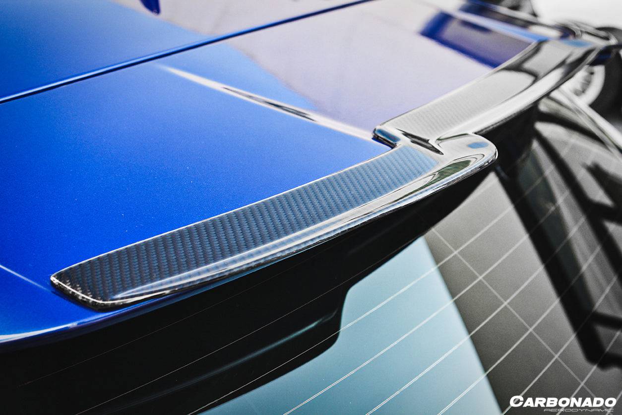 Carbonado 2013-2018 Audi RS6 Avant MN Style Carbon Fiber Roof Spoiler