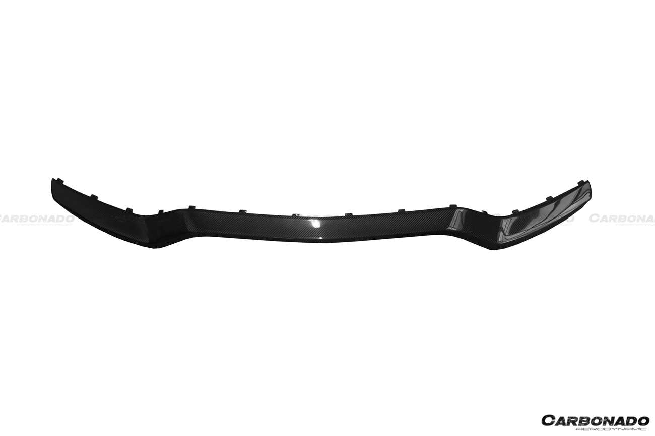 Carbonado 2014-2017 Mercedes Benz C217 S63  S65 AMG Coupe OE Style Carbon Fiber Front Bumper Center Trim