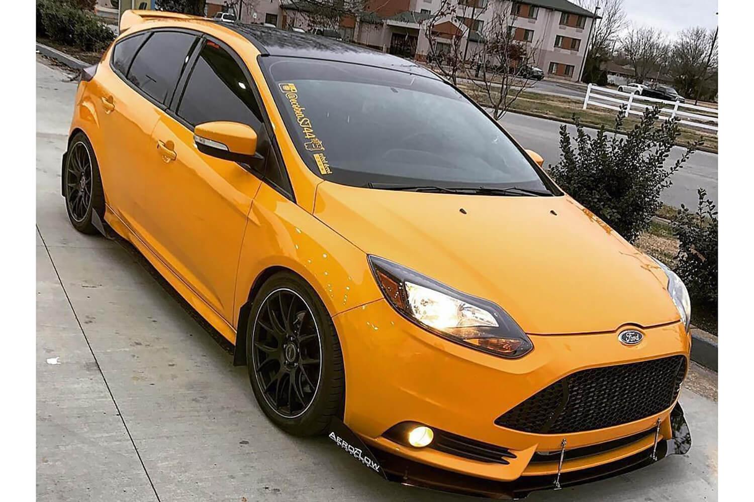 Aeroflow Dynamics Splitter V2 (2011-2017 Ford Focus ST)