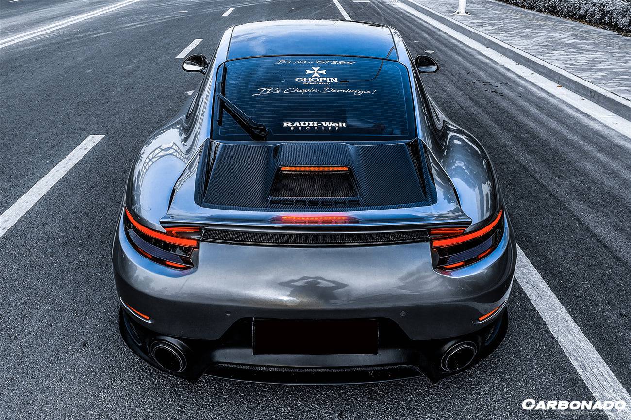 Carbonado 2012-2015 Porsche 911 991.1 Carrera S GT2RS Style Rear Bumper (Need Change 991.2 Tailight)