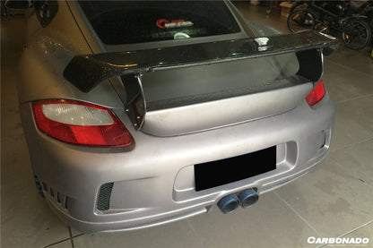 Carbonado TA Style Rear Bumper and Trunk Spoiler | 2005-2008 Porsche Boxster 987