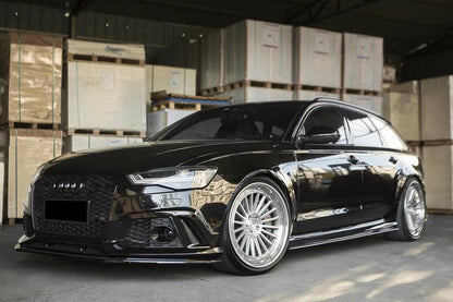 Carbonado 2013-2018 Audi RS6 Avant MN Style Carbon Fiber Side Skirts