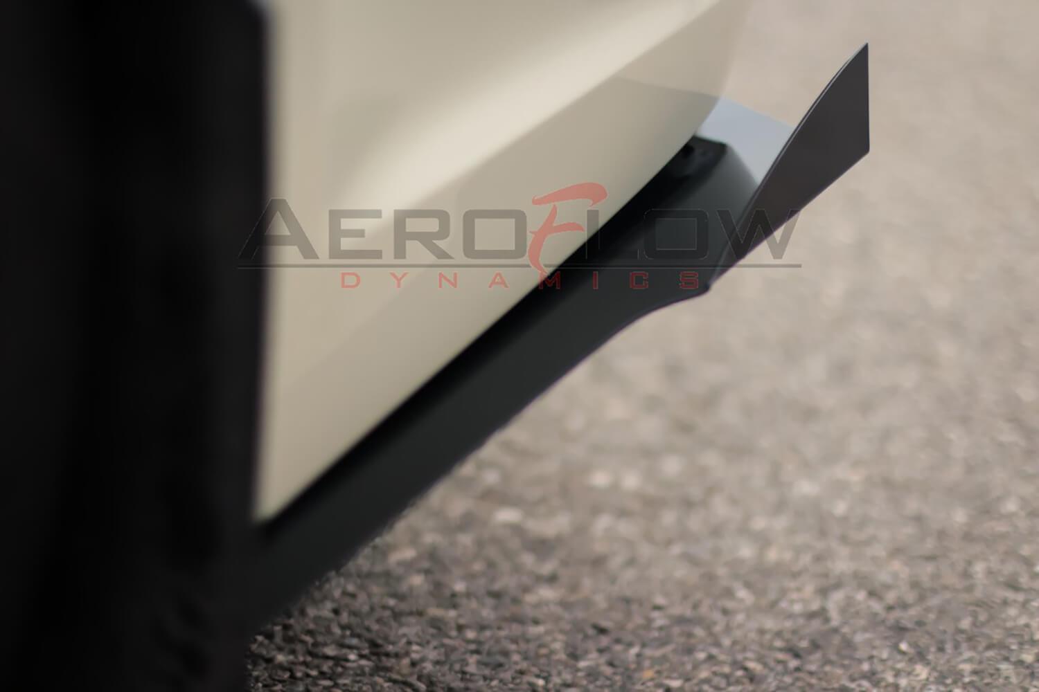 Extensión de faldón trasero Aeroflow Dynamics para Subaru WRX/STI 2008-2014 (V2) (Sedán)