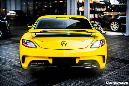 Carbonado 2010-2015 Mercedes Benz W197 SLS AMG BKSS Style Carbon Fiber Trunk Spoiler