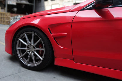 Guardabarros delantero estilo LRS para Mercedes Benz Clase E W207 Coupé Carbonado 2010-2013