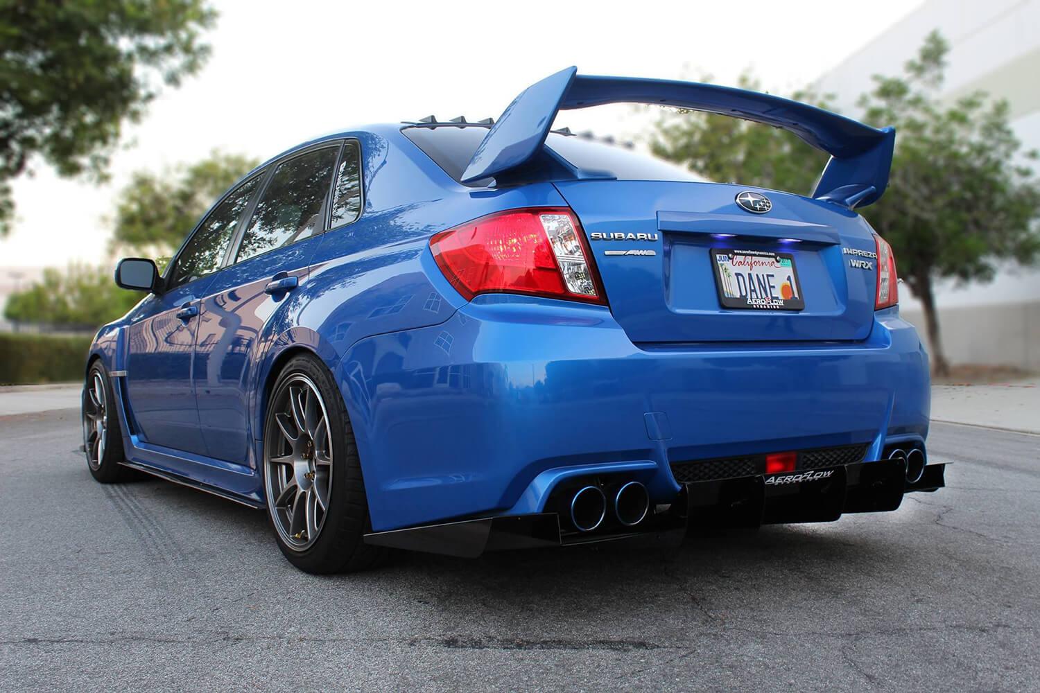 Aeroflow Dynamics Rear Diffuser V1 (2011-2014 Subaru WRX/STI)