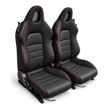 JDMuscle [00-05 S2000] OEM+ Custom Seats (JDM-S2K-SEAT#BSBSB)