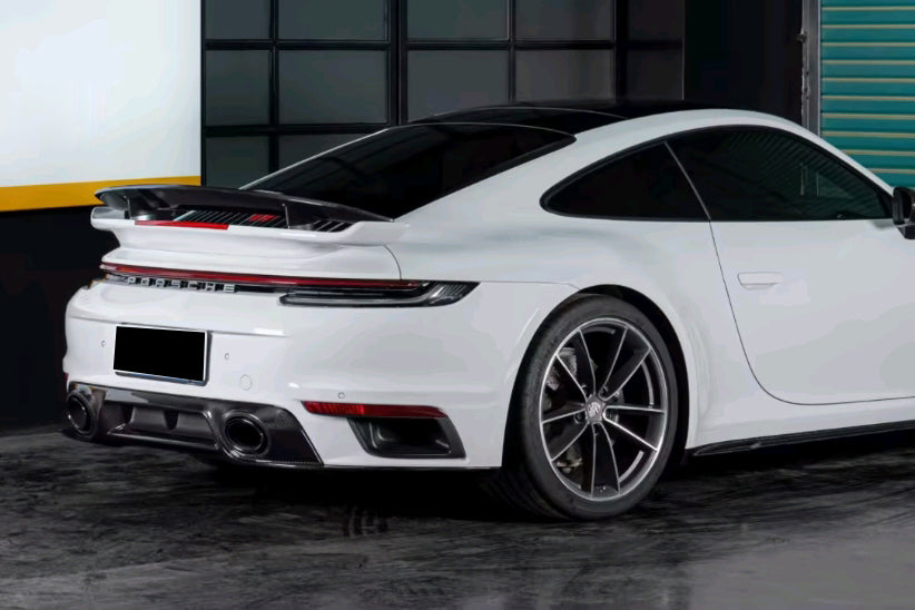 2019-UP Porsche 911 992.1 Trunk Spoiler Wing Carbonado (Turbo SD) Fits Carrera, 4, S, 4S, GTS (PP992.1-KG-TurboSD-W)