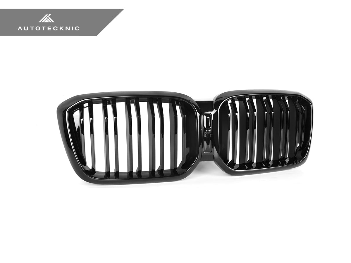 Parrilla delantera AutoTecknic de doble lama en negro brillante - G01 X3 | G02 X4 LCI