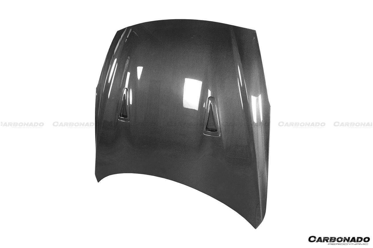 Capó de fibra de carbono estilo OEM Nissan GTR R35 EBA Carbonado 2017-2023