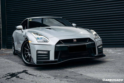 Carbonado 2008-2016 Nissan GTR R35 CBA  DBA NISMO Ver17 Style Front Bumper