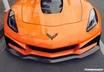 Kit de carrocería de conversión frontal estilo ZR1 para Corvette C7 Z51 Carbonado 2013-2019
