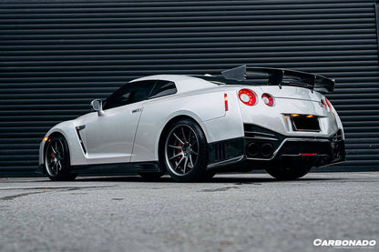 Parachoques trasero estilo NISMO Carbonado 2008-2023 Nissan GTR R35 CBA DBA EBA