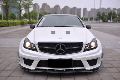 Carbonado 2012-2014 Mercedes Benz W204 C Class Sedan BKSS Style Wide Full Body Kit  (Not Fit AMG)