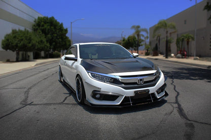 Aeroflow Dynamics Splitter V2 | 2016-2019 Honda Civic Coupe