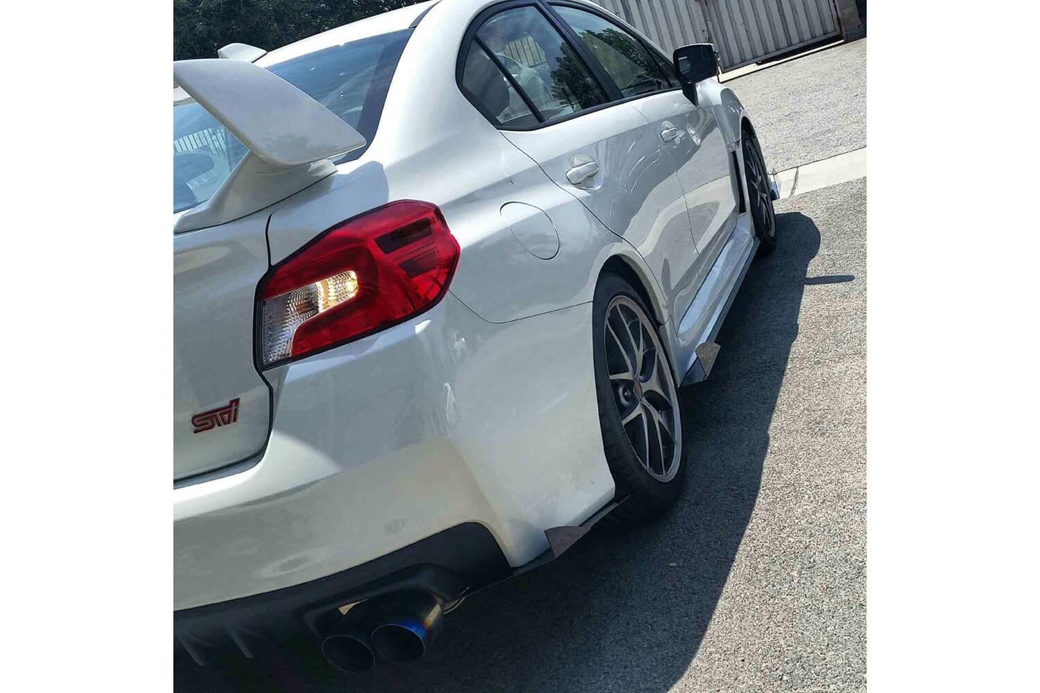 Aeroflow Dynamics 2015-2021 Subaru Wrx/Sti Rear Spat Extension V2