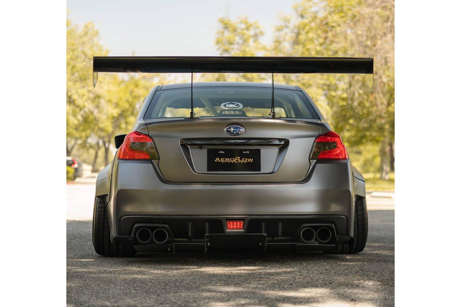 Aeroflow Dynamics Rear Diffuser V4 (2015-2021 Subaru WRX/STI) - 4