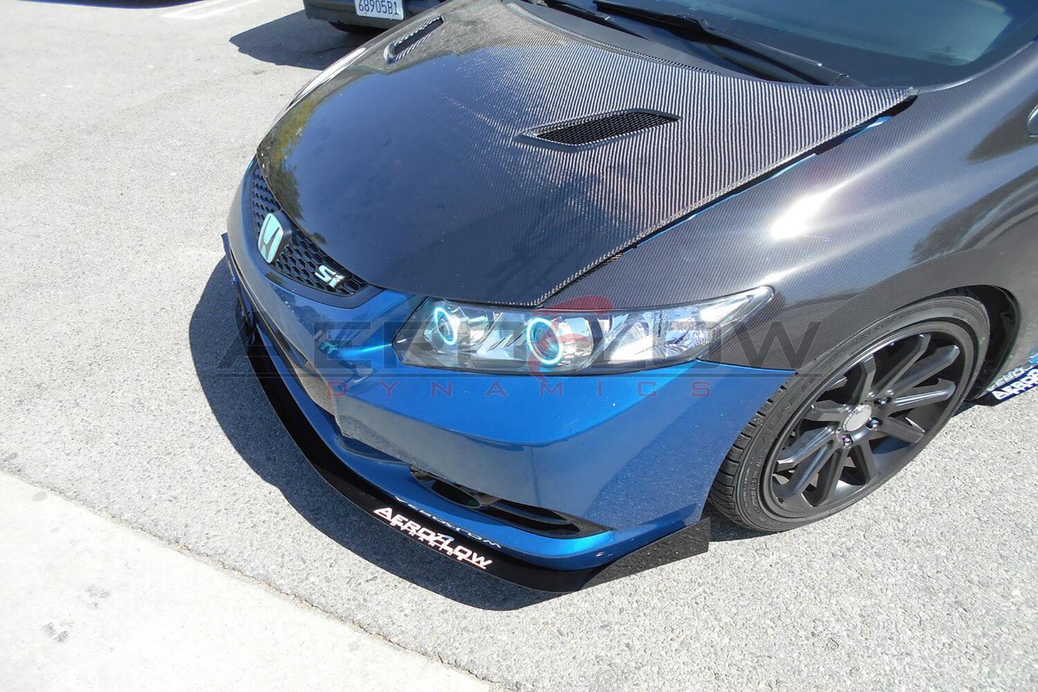 Aeroflow Dynamics Splitter V2 (2012-2013 Honda Civic Coupe Si)