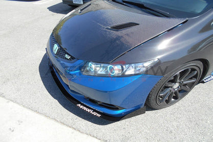 Aeroflow Dynamics Splitter V2 (2012-2013 Honda Civic Coupe Si)
