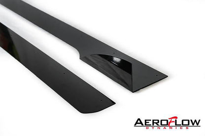 Aeroflow Dynamics 2008-2012 Honda Accord Side Skirt Extension V2