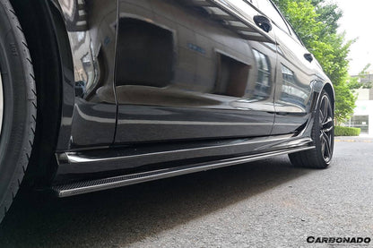 Carbonado 2013-2018 Audi RS6 Avant MN Style Carbon Fiber Side Skirts