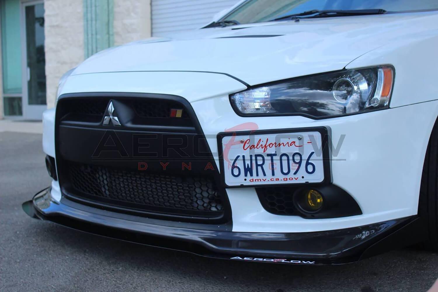 Aeroflow Dynamics 2008-2015 Mitsubishi Ralliart Splitter (Jdp Lip)