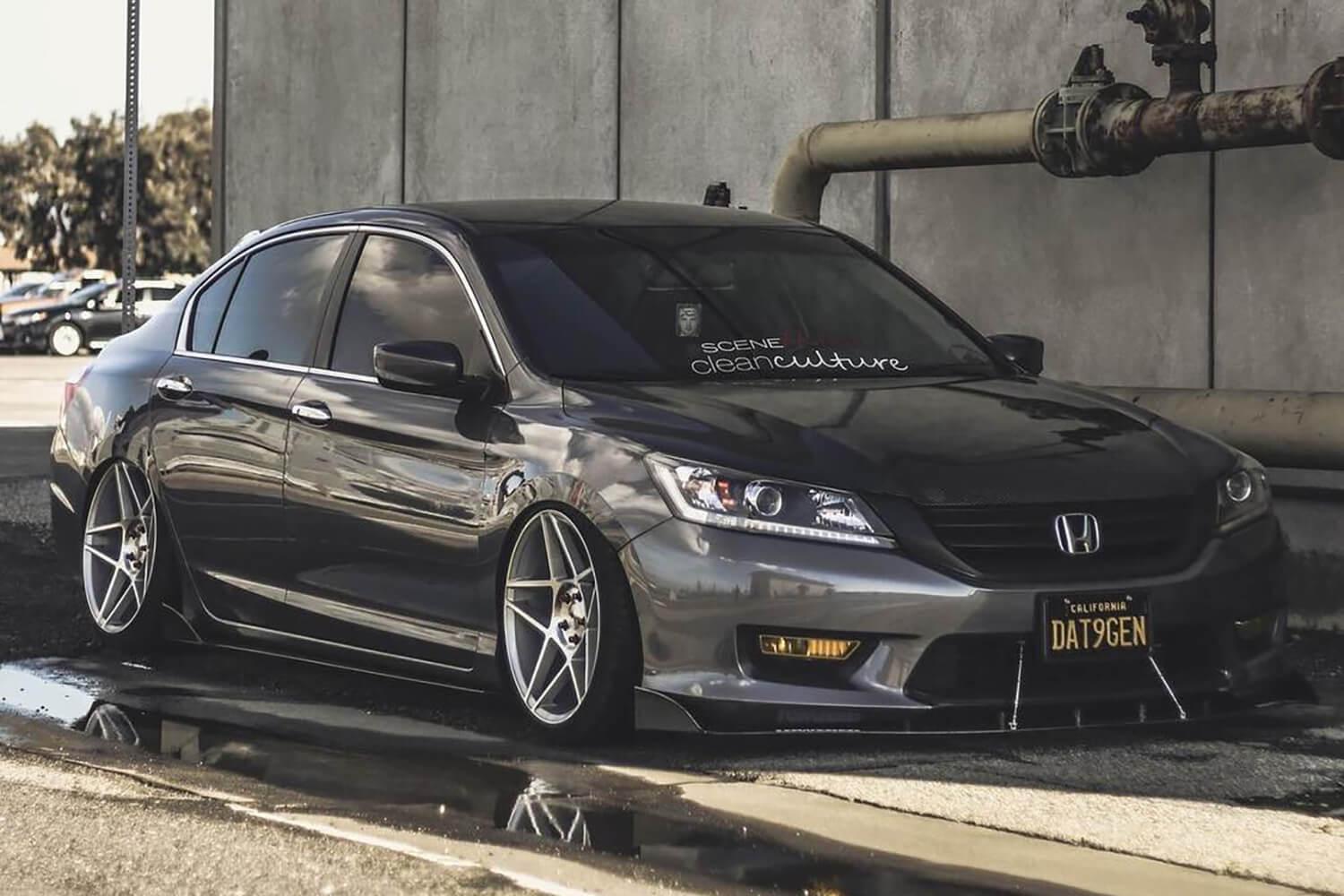 Aeroflow Dynamics 2013-2015 Honda Accord Splitter V2 ( Sedan)