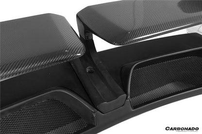 Alerón de maletero estilo TA para Porsche 911 992 Targa Cabriolet Carbonado 2019-2023