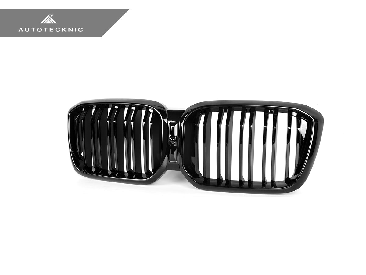 Parrilla delantera AutoTecknic de doble lama en negro brillante - G01 X3 | G02 X4 LCI