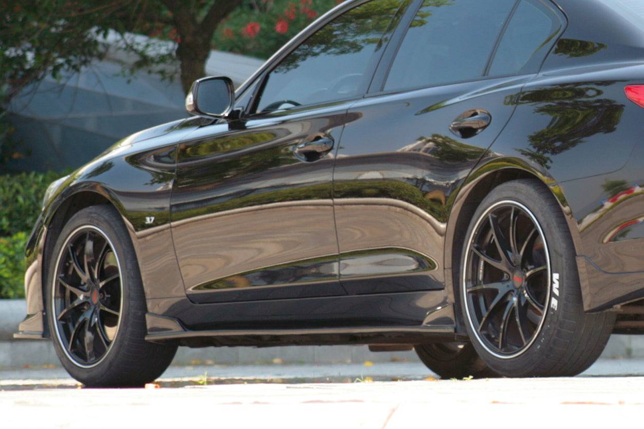 Carbonado SN Style Side Skirts | 2014-2017 Infiniti Q50 Sedan