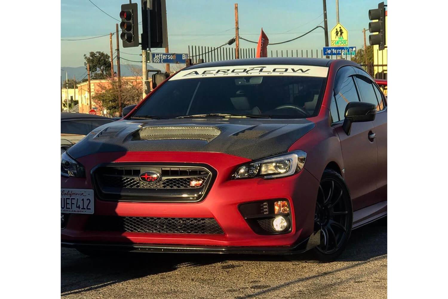 Aeroflow Dynamics Front Splitter V3 (2015-2021 Subaru WRX/STI) - 6