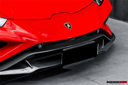 DarwinPRO 2019-2025 Lamborghini Huracan EVO RWD ADV2 Style Dry Carbon Front Lip