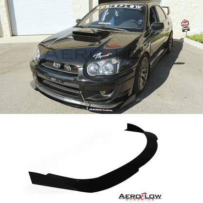 Aeroflow Dynamics Front Splitter V2 (2004-2005 Subaru WRX/STI)